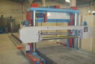 Befördern Sie mit der Eisenbahn, Art 3D CNC-Schneidemaschine für Schaum-Block/bedecken Sie lang Schwamm PLC-Steuerung