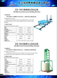 Horizontale Schaum-Bohrgerät-Bohrmaschine-Hartschaumstoff-Schneidemaschine mit CER Zertifikat